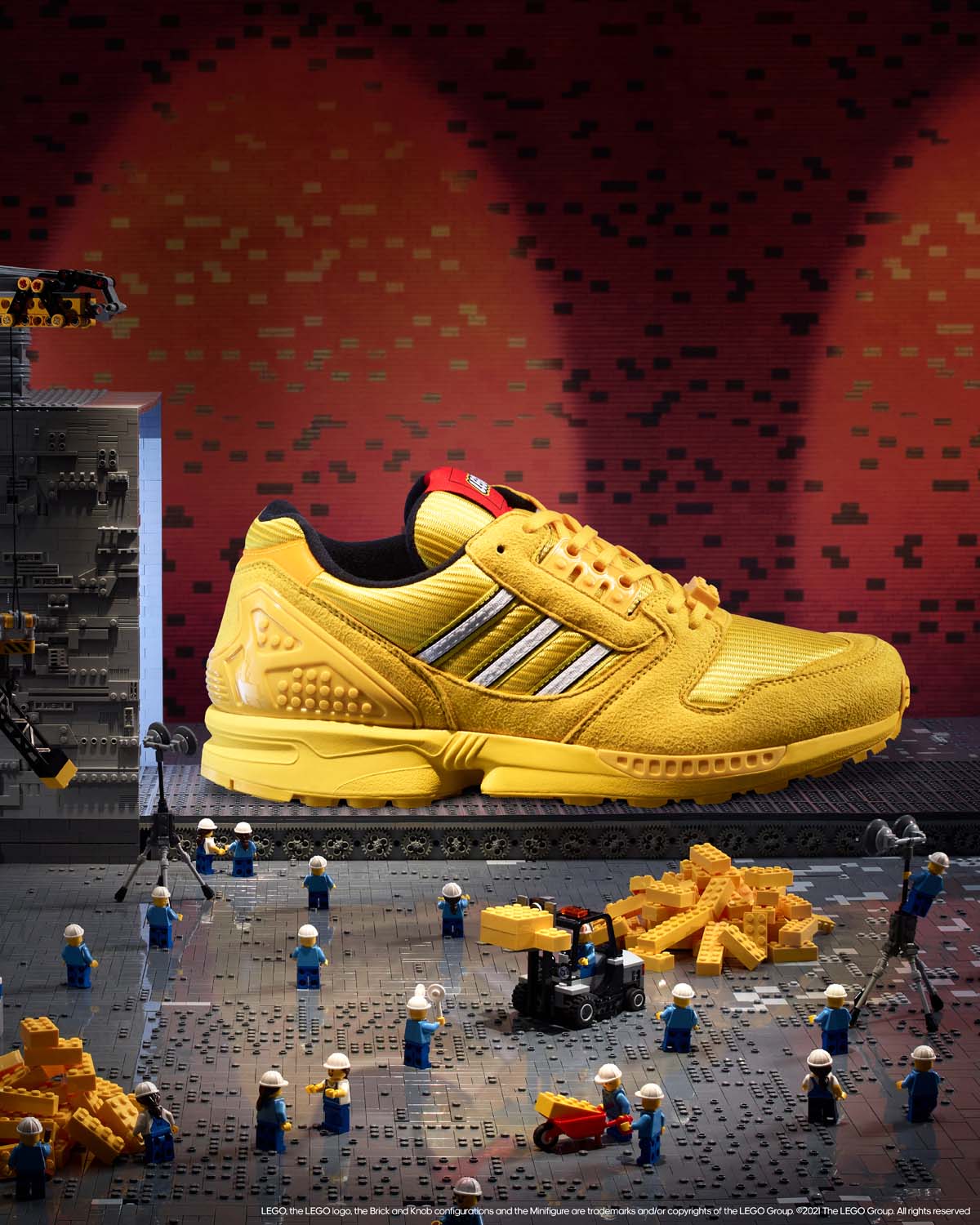 Adidas Originals x LEGO ZX 8000 ‘Bricks’ collection