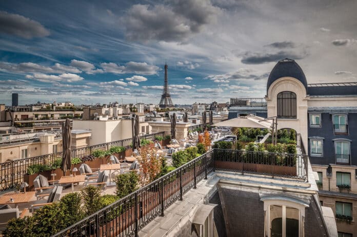 Le Rooftop Terrace at The Peninsula Paris