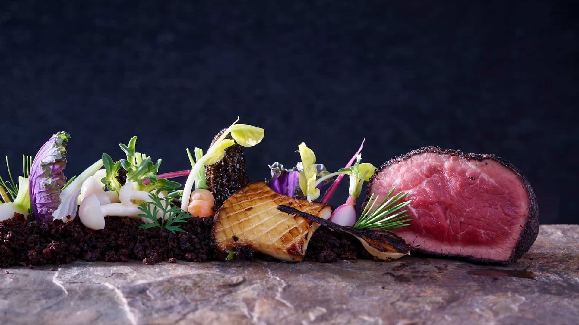 Dining at the Social Haus from the green o