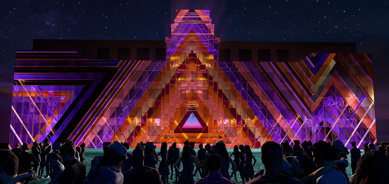 Vivid Sydney 2021 New York Sunday Museum of Contemporary Art H0rse