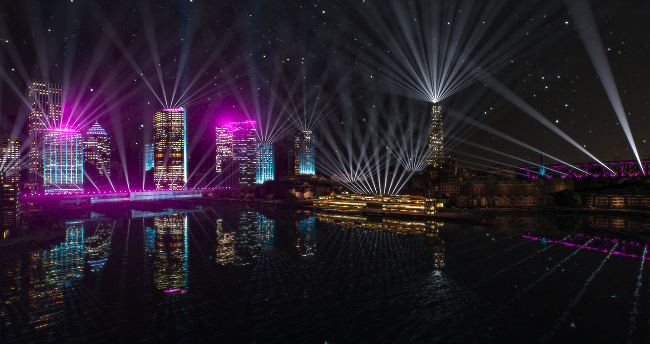 Vivid Sydney 2021 Our Connected City Mandylights