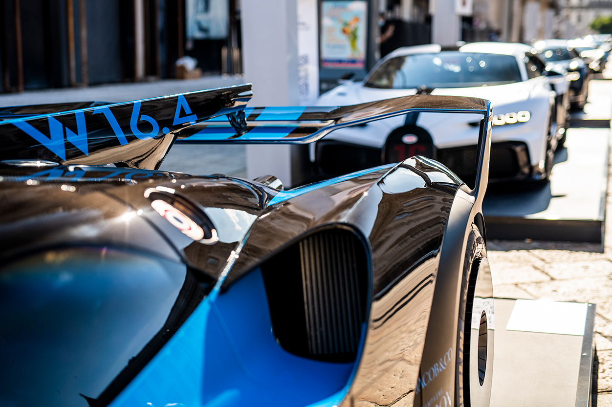 Bugatti Bolide at 2021 Milano Monza Motor Show
