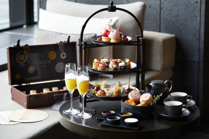 2021 Summer Afternoon Tea from Aman Tokyo