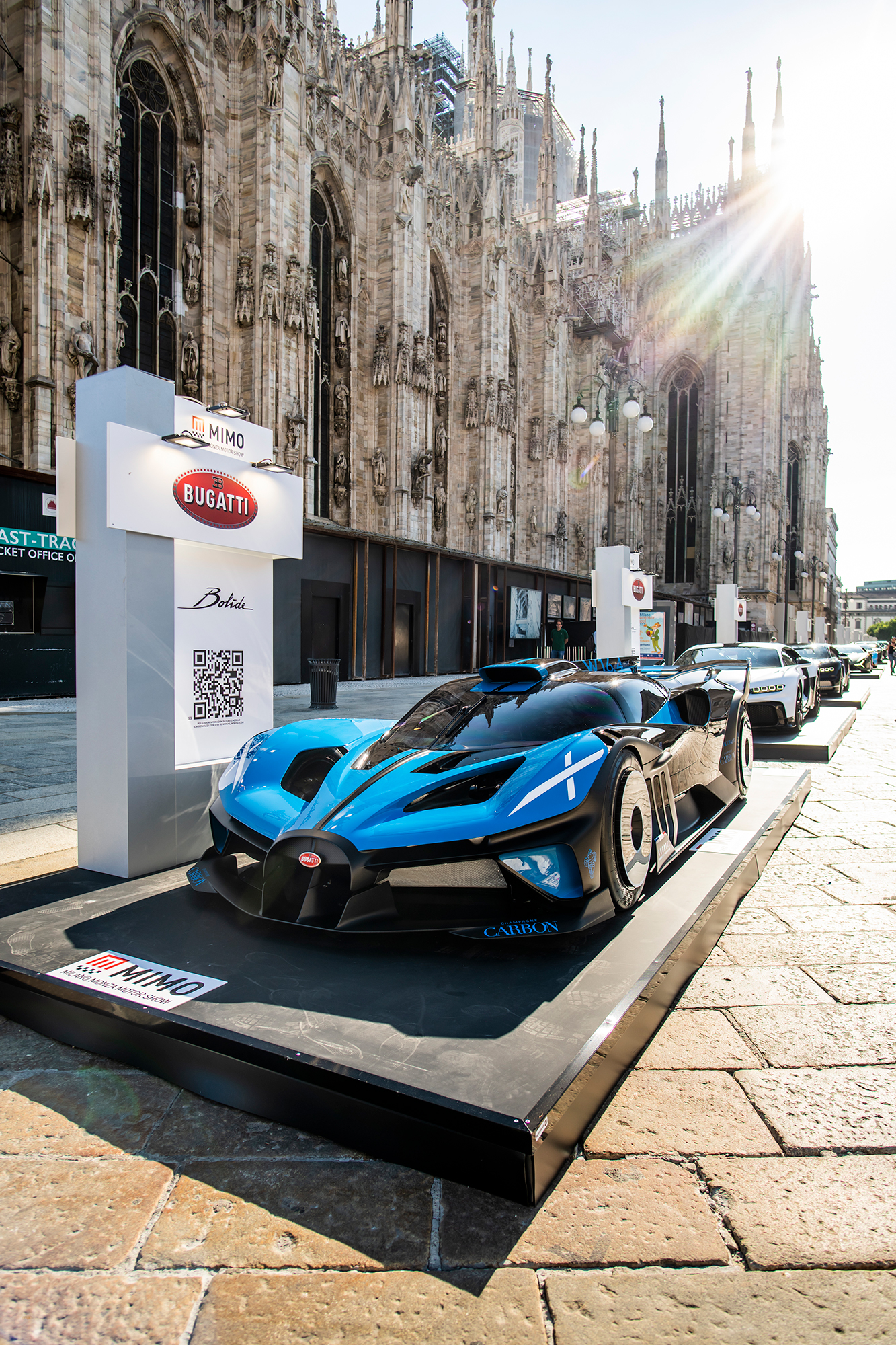 Bugatti Bolide at 2021 Milano Monza Motor Show