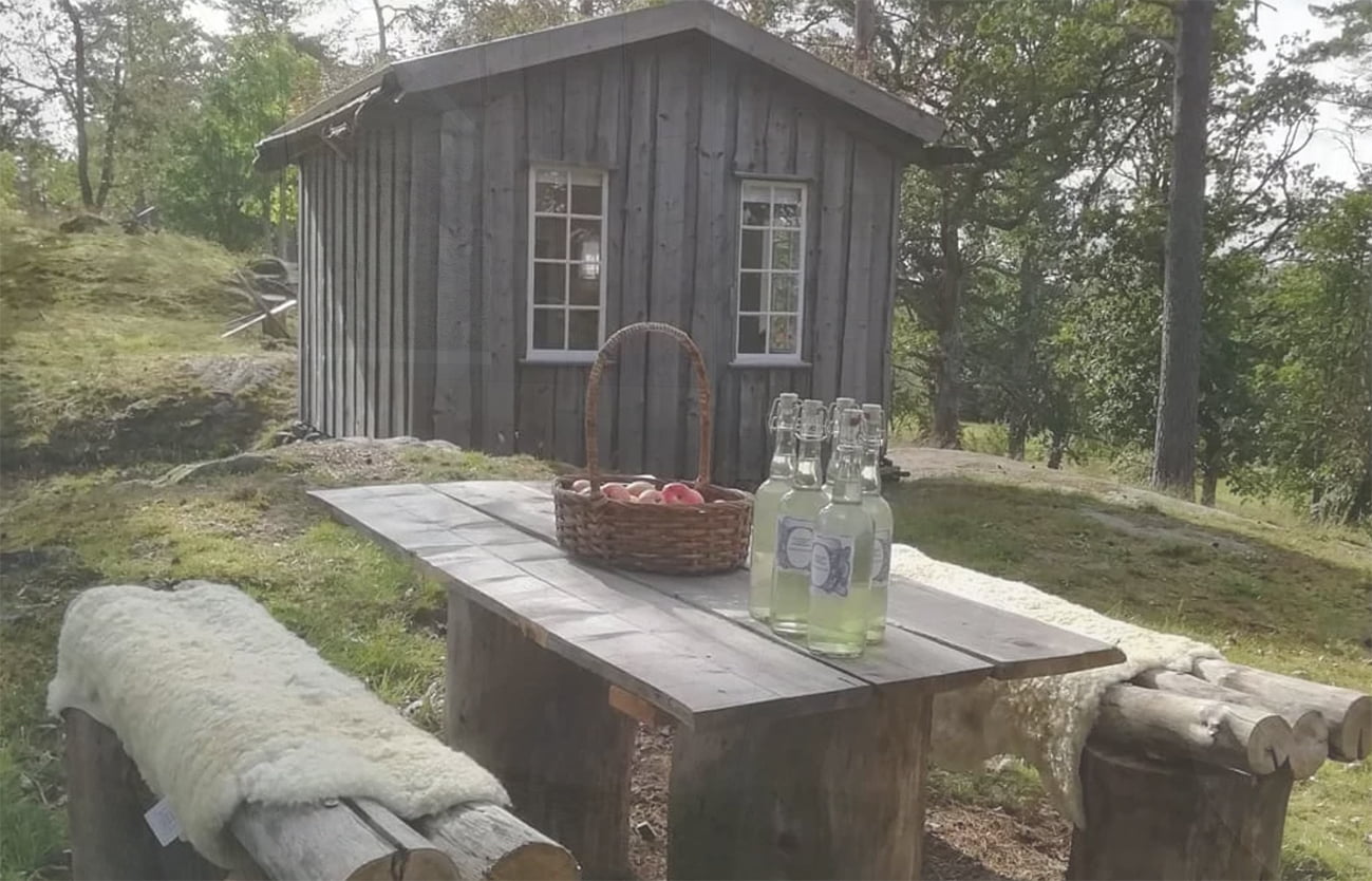 Hermitage cabins at Swedish Country Living