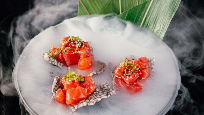 Spicy Tuna Tartare at Luna Dubai Spicy Tuna Tartare at Luna Dubai