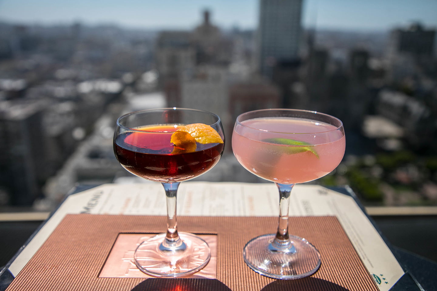 Top of the Mark Cocktails