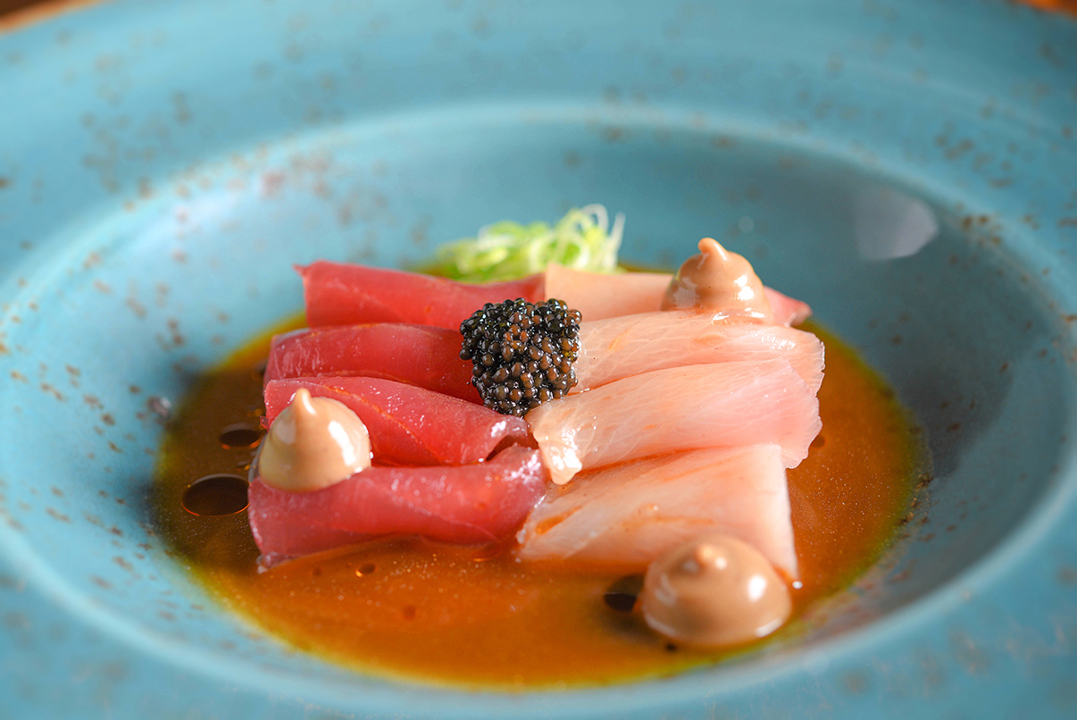 Truffle Sashimi at CATCH
