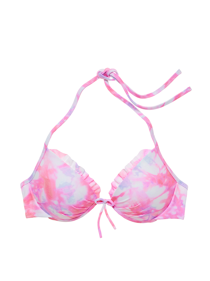 Victoria’s Secret Malibu Fabulous Logo Classic Strap Push-Up Top