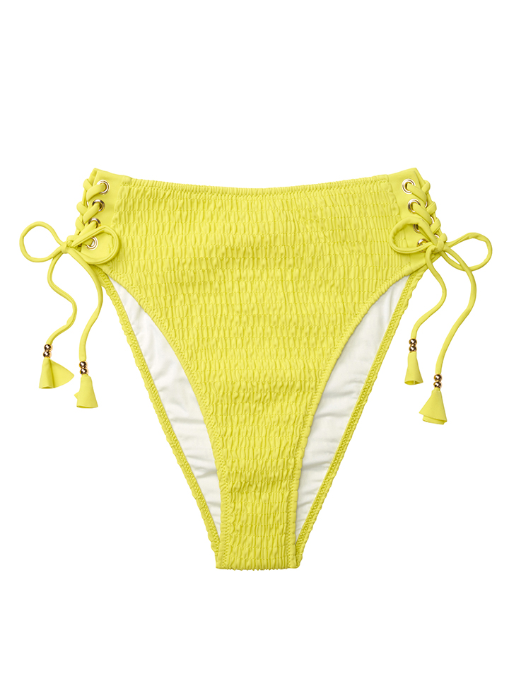 Victoria’s Secret Teresa Smocked High-Waist Cheeky Bottom