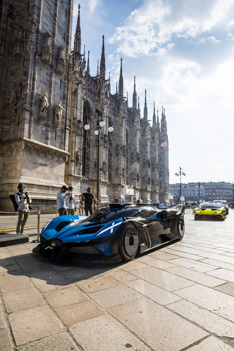 Bugatti Bolide at 2021 Milano Monza Motor Show