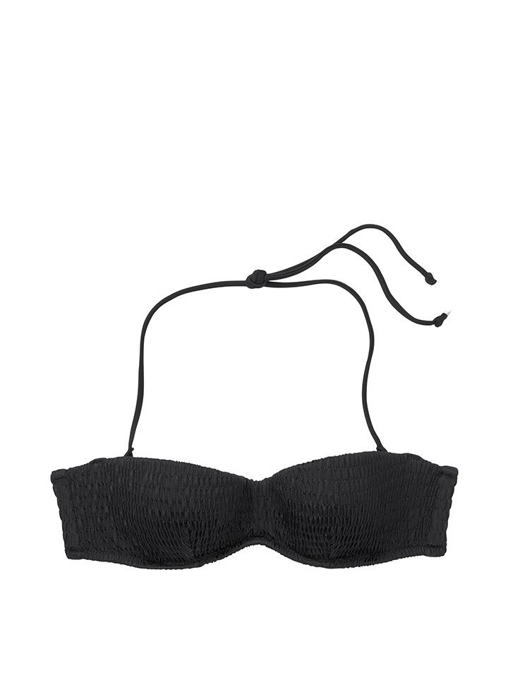 Victoria's Secret Swim 2021 Summer Malta smocked bandeau top