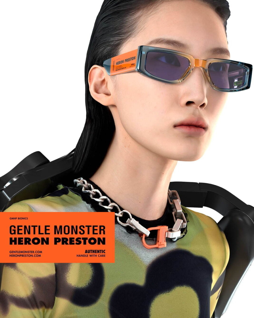 Heron Preston x Gentle Monster sunglasses collection