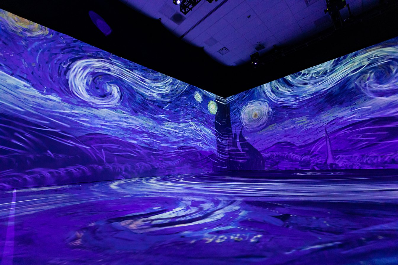 Beyond Van Gogh exhibit at Anaheim Convention Center (Photo: Julie Nguyen/SNAP TASTE®)