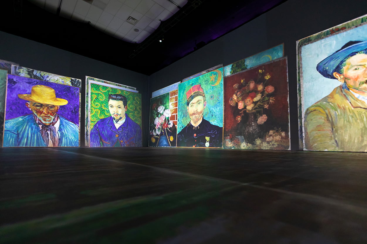 Beyond Van Gogh exhibit at Anaheim Convention Center (Photo: Julie Chung/SNAP TASTE®)