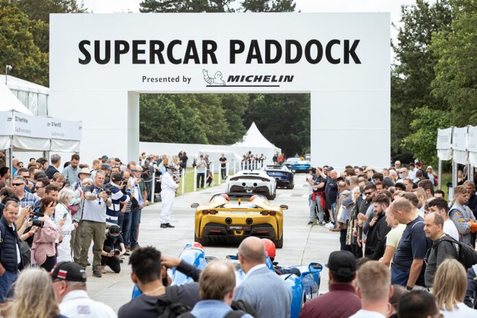 Michelin Supercar Paddock Showstopper of the Festival at FOS Michelin Supercar Paddock Showstopper of the Festival at FOS