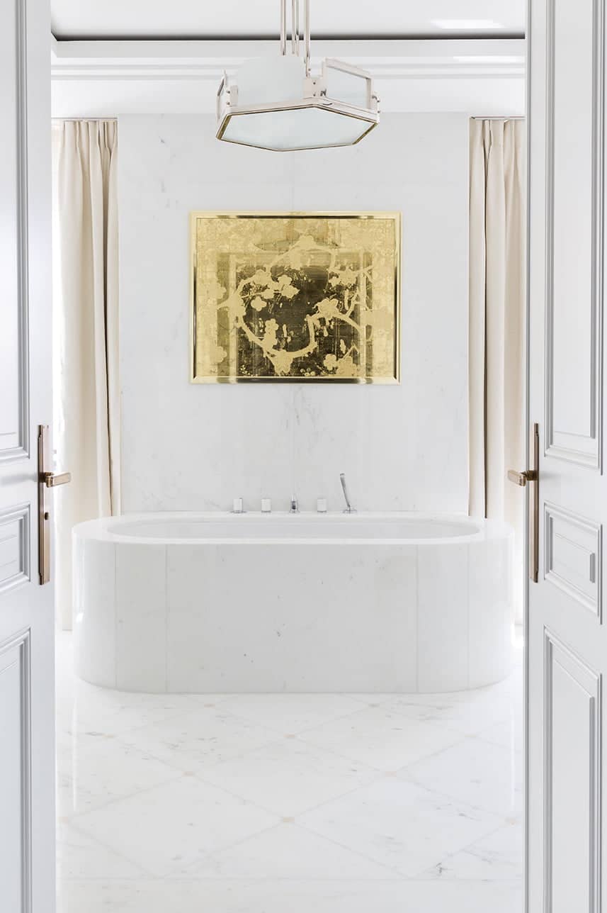 President Suite Bathroom at The Woodward Geneva