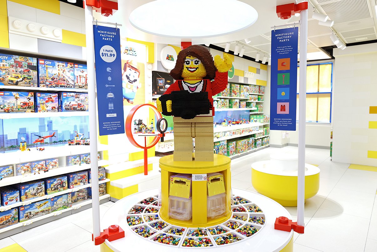 The LEGO Store Flagship on Fifth Ave NYC
