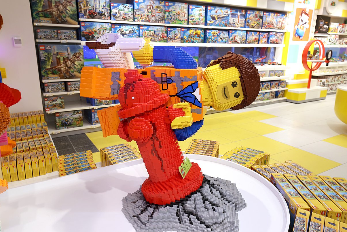The LEGO Store Flagship on Fifth Ave NYC