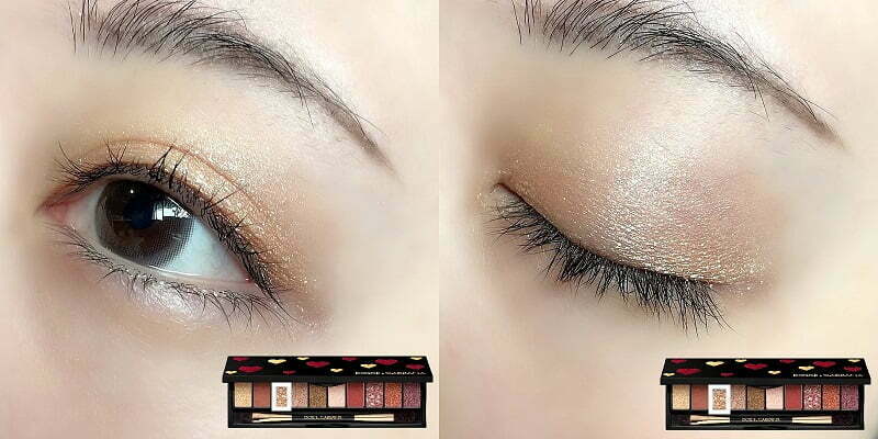 03 - Metallic Gold from 2021 Dolce & Gabbana Eye Love Heart Eyeshadow Palette