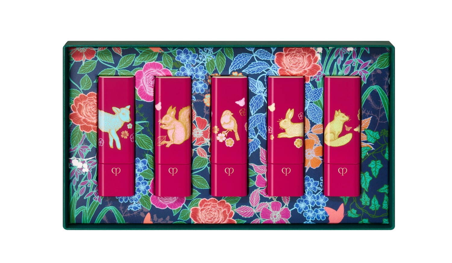 Clé de Peau Beauté 2021 Christmas Collection 5 color mini lip set