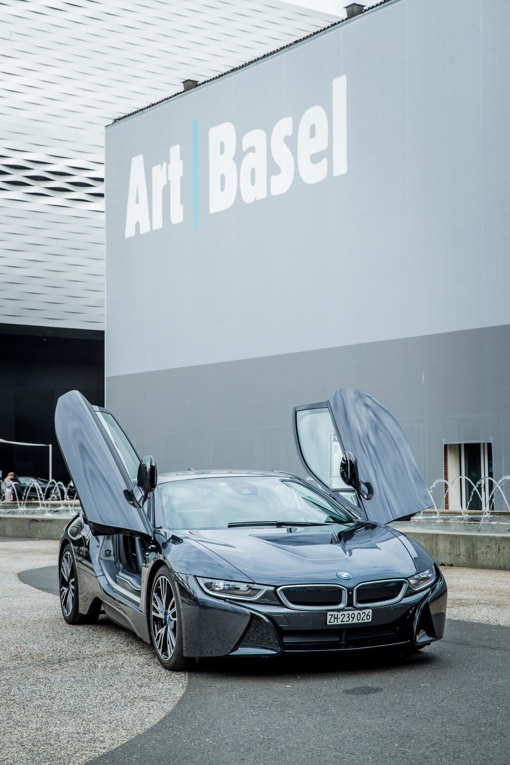 BMW i8 as part of BMW’s Driving Experience at Art Basel in Basel (Switzerland), 2018.