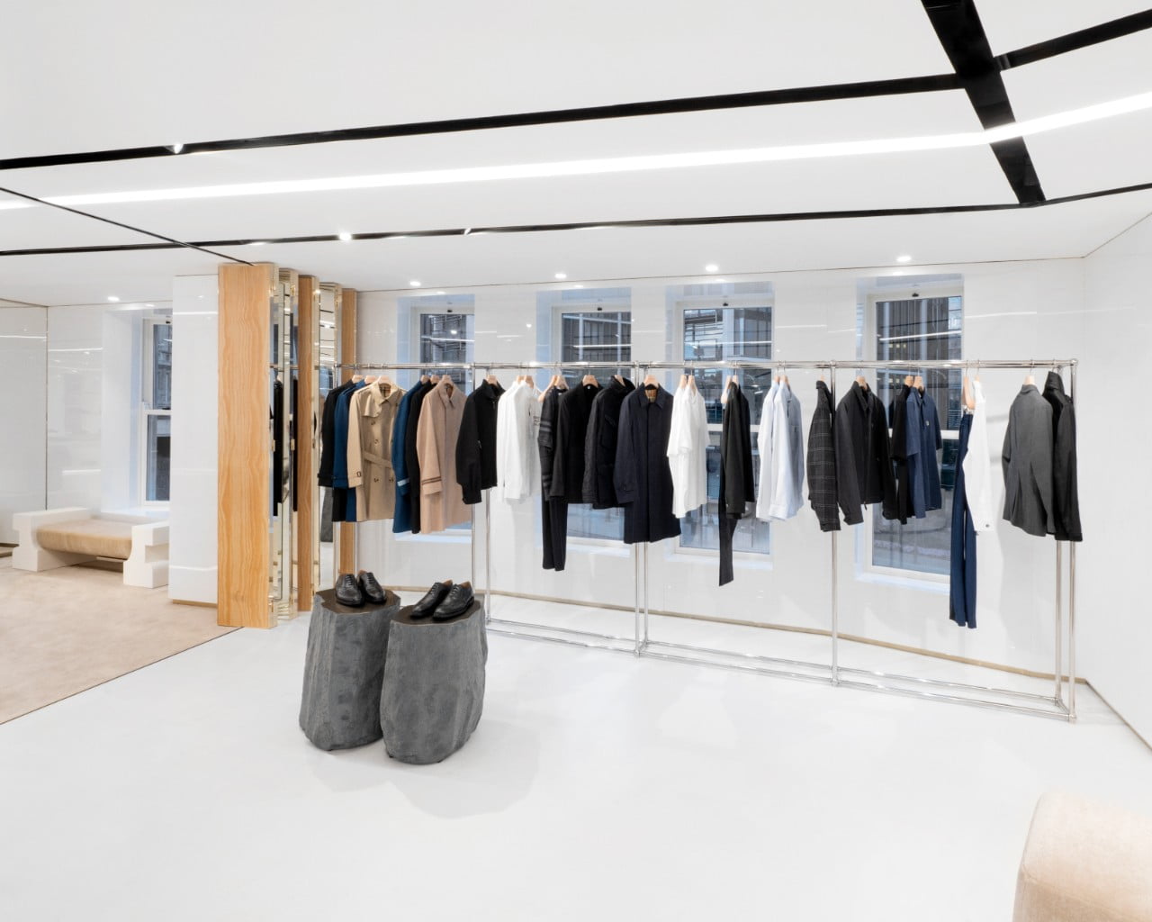 Burberry store in London 