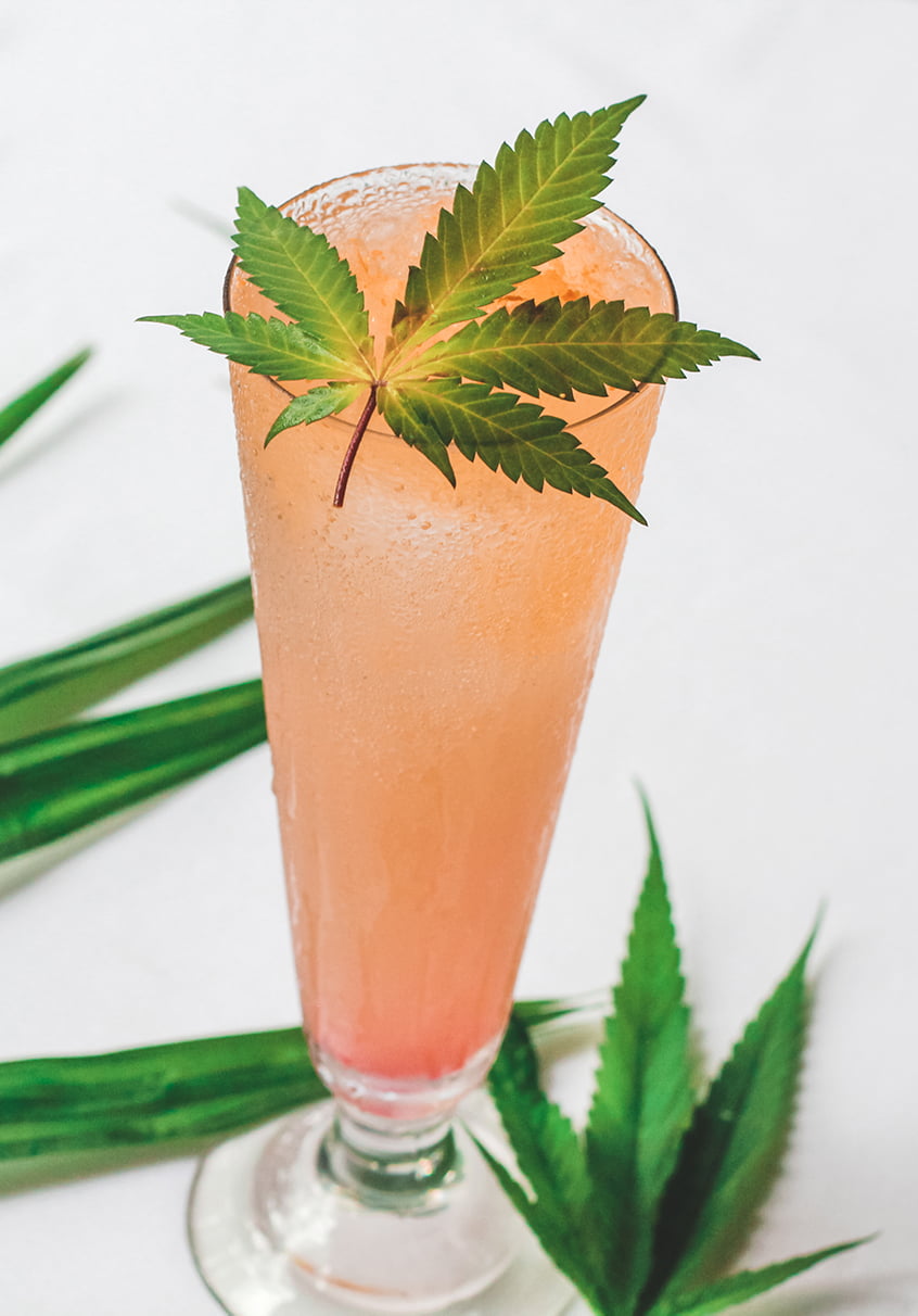 Cannabis Fizzy - The Service 1921 Restaurant & Bar, Anantara Chiang Mai Resort