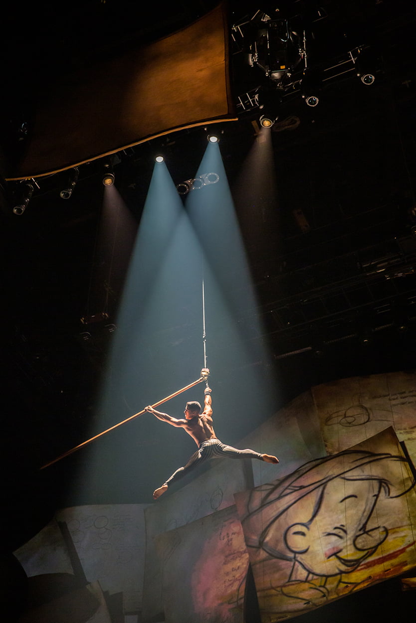 Cirque du Soleil x Disney production ‘Drawn To Life’