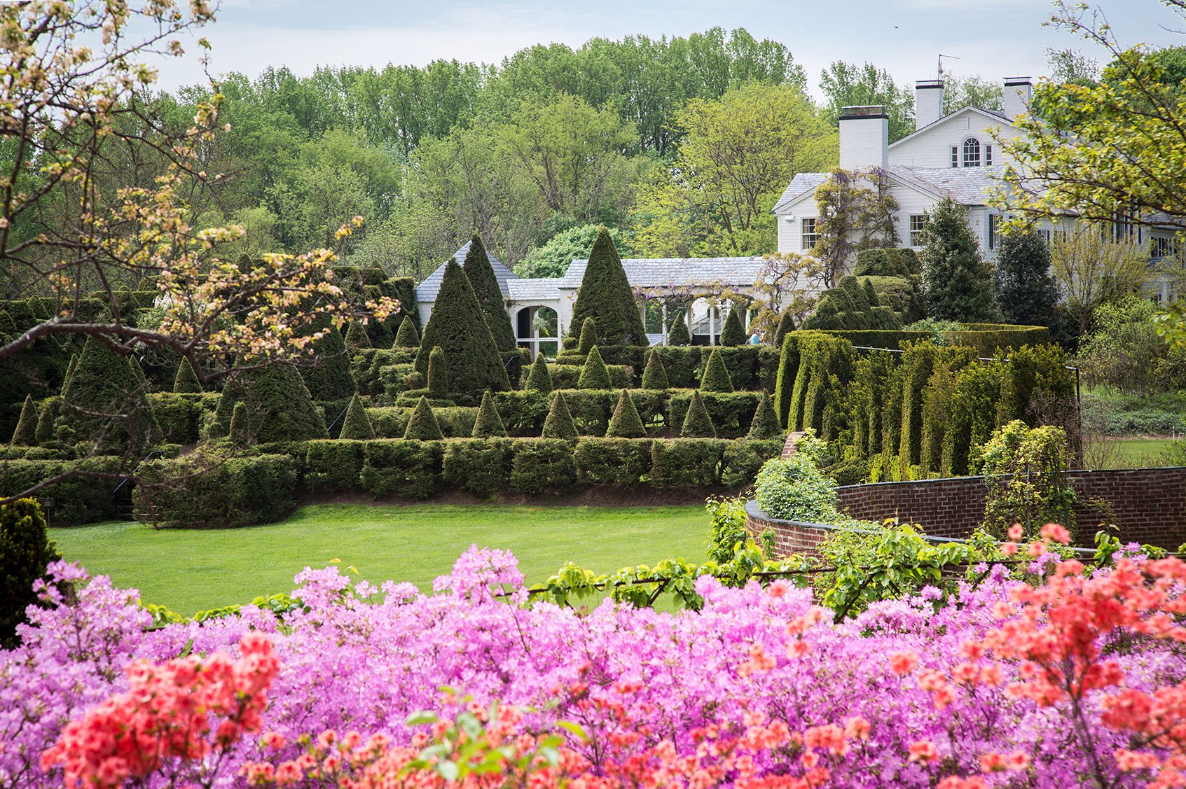 Ladew Topiary Gardens in Maryland - The Terraces