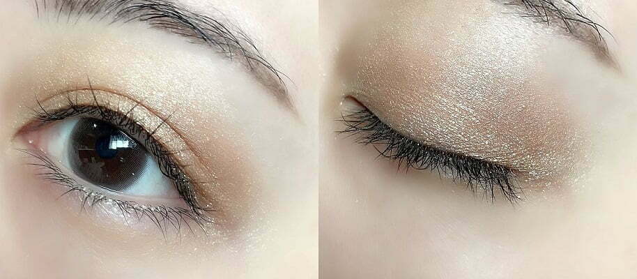 Look 2 from 2021 Dolce & Gabbana Eye Love Heart Eyeshadow Palette