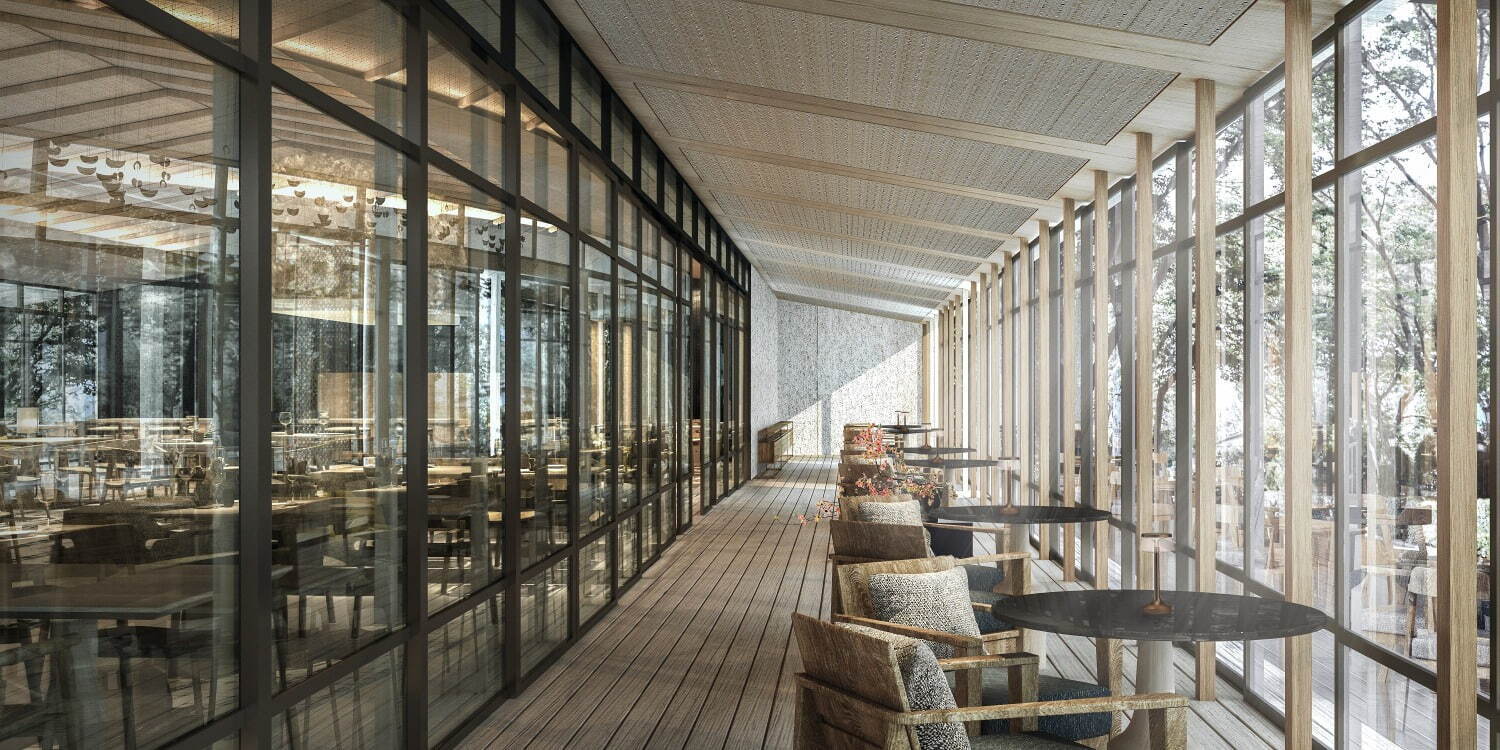 Roku Kyoto terrace dining