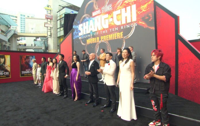 Shang-Chi and the Legend of the Ten Rings World Premiere in Los Angeles