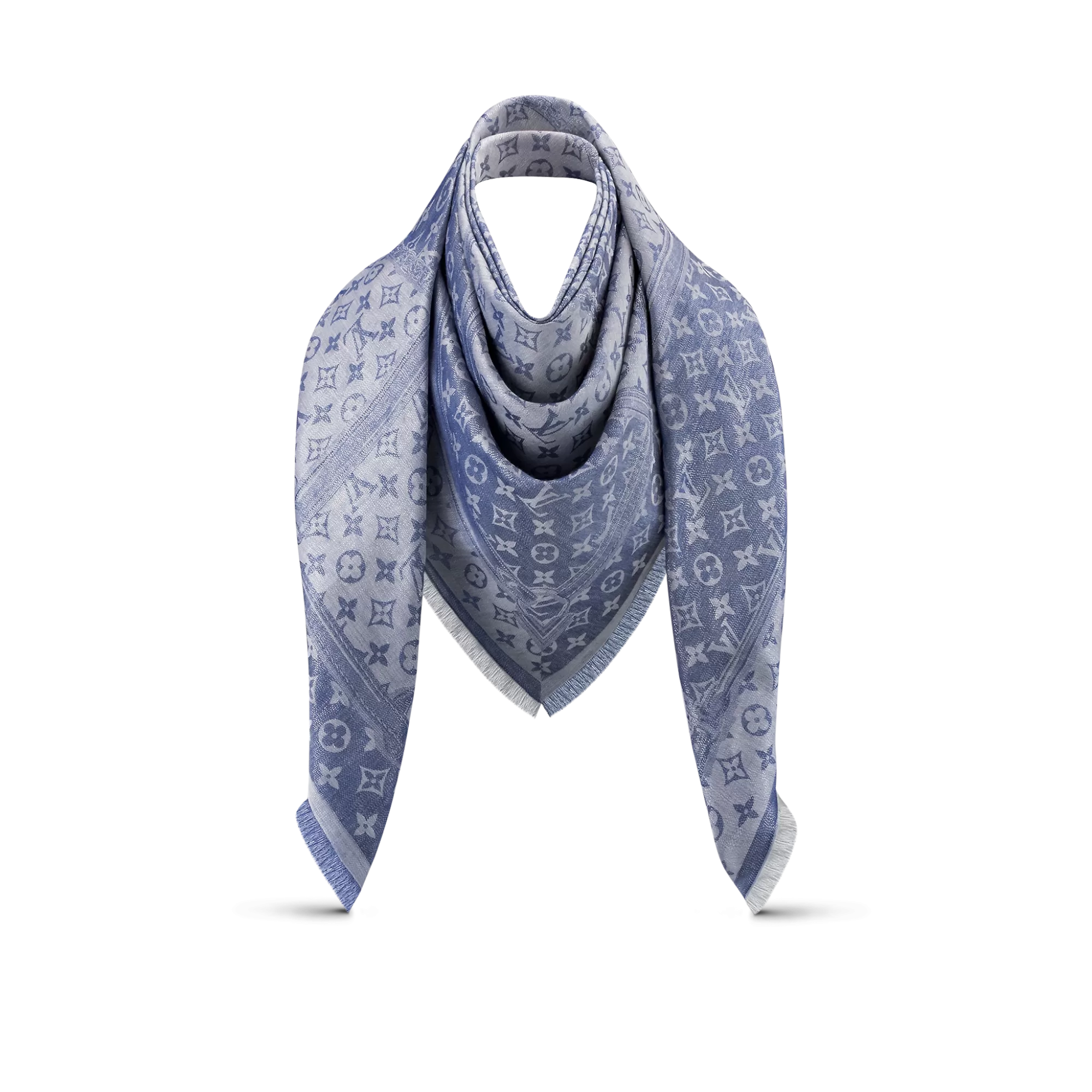 Barely there Louis Vuitton scarf. Good for people who like high