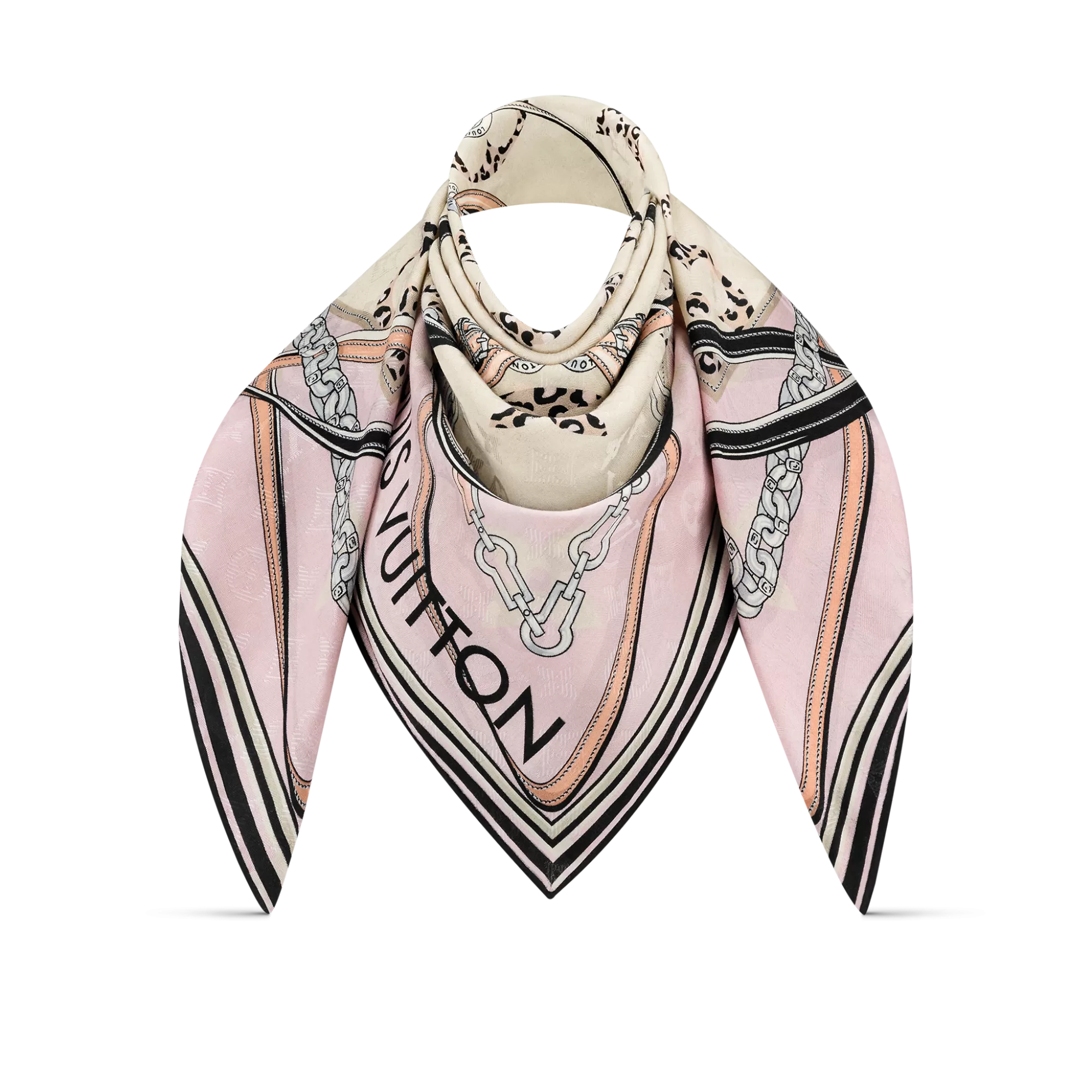 Say me Justine: Louis Vuitton shawl