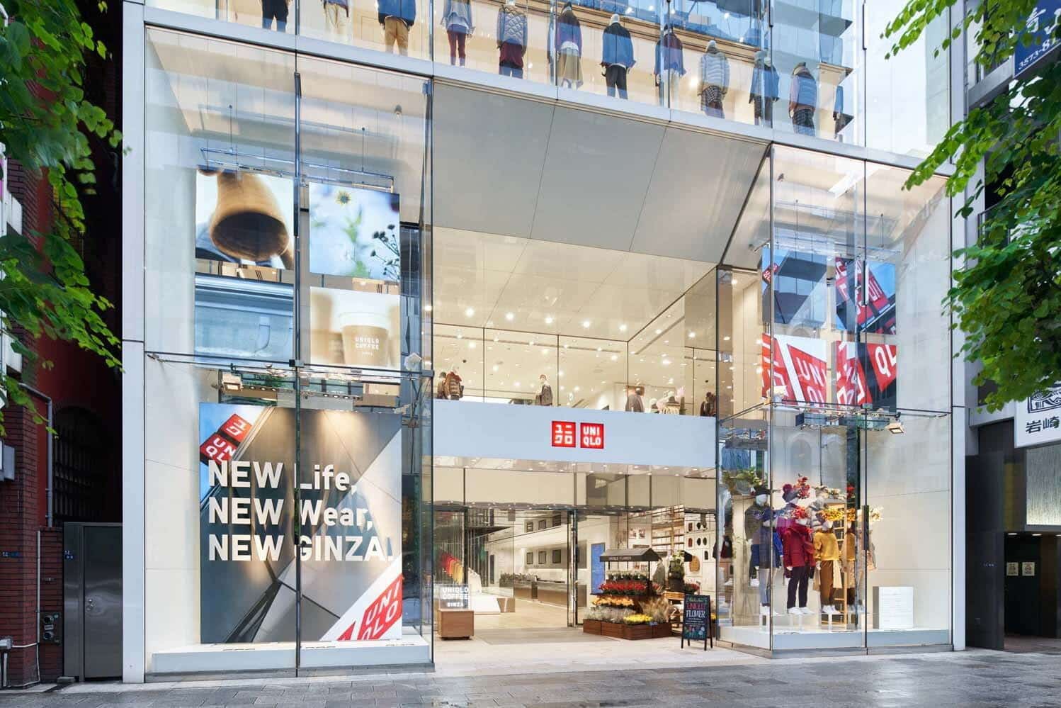 UNIQLO’s global flagship store in Ginza