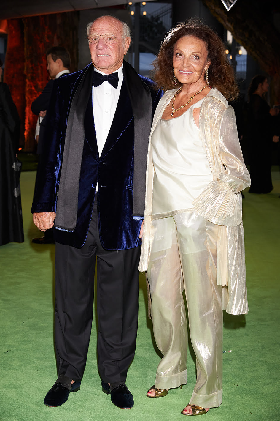 Barry Diller, Diane von Furstenberg attend the Academy Museum of Motion Pictures Opening Gala, September 25, 2021