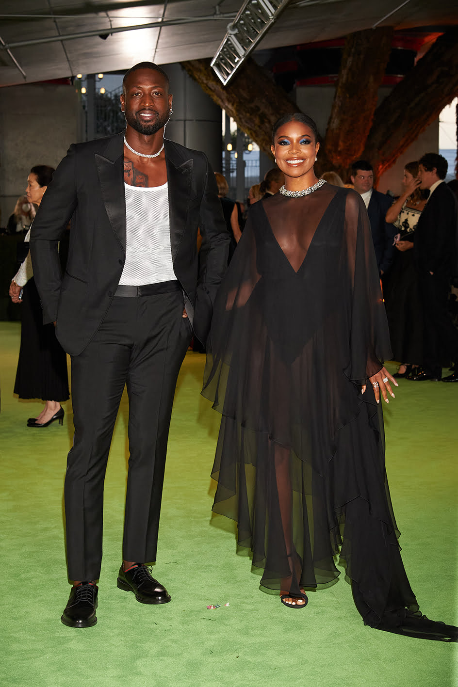 Dwayne Wade, Gabrielle Union attend the Academy Museum of Motion Pictures Opening Gala, September 25, 2021