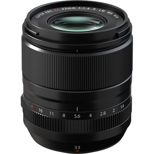 FUJIFILM XF 33mm f 1.4 R LM WR Lens