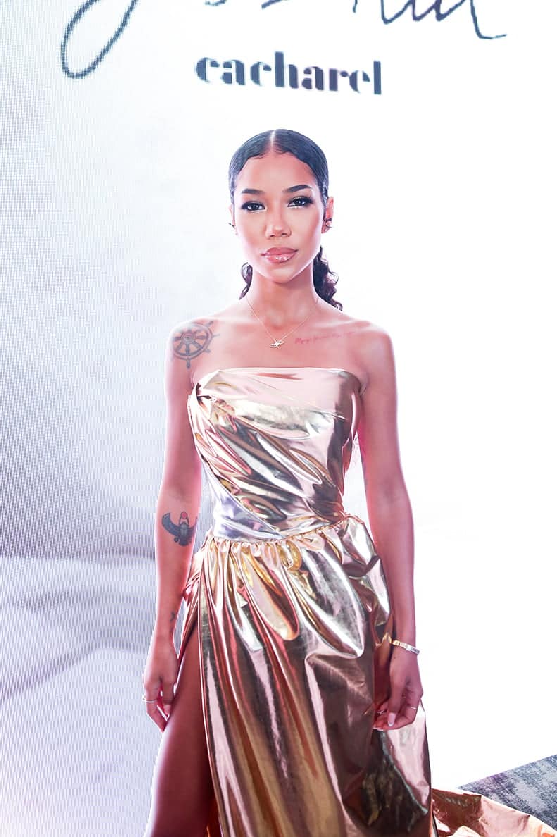 Jhene Aiko at the Fashion Media Awards