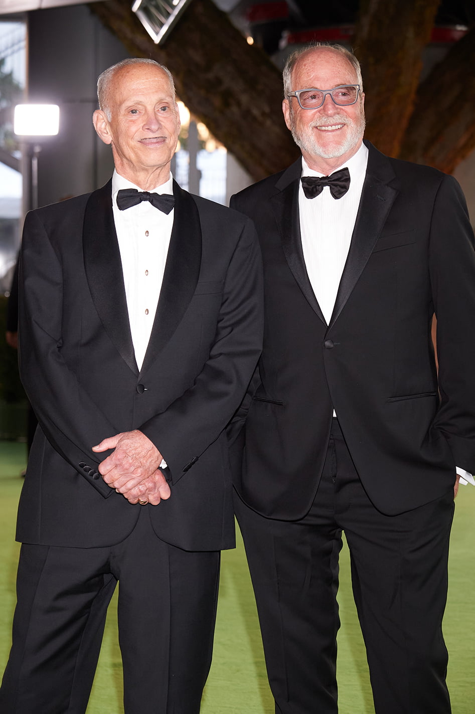 Jon Waters, Greg Gorman attend the Academy Museum of Motion Pictures Opening Gala, September 25, 2021