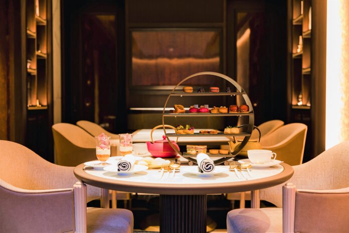 Limited afternoon tea set at Salon de Thé FAUCHON in Kyoto