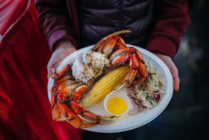 The Dungeness Crab & Seafood Festival at the Port Angeles City Pier