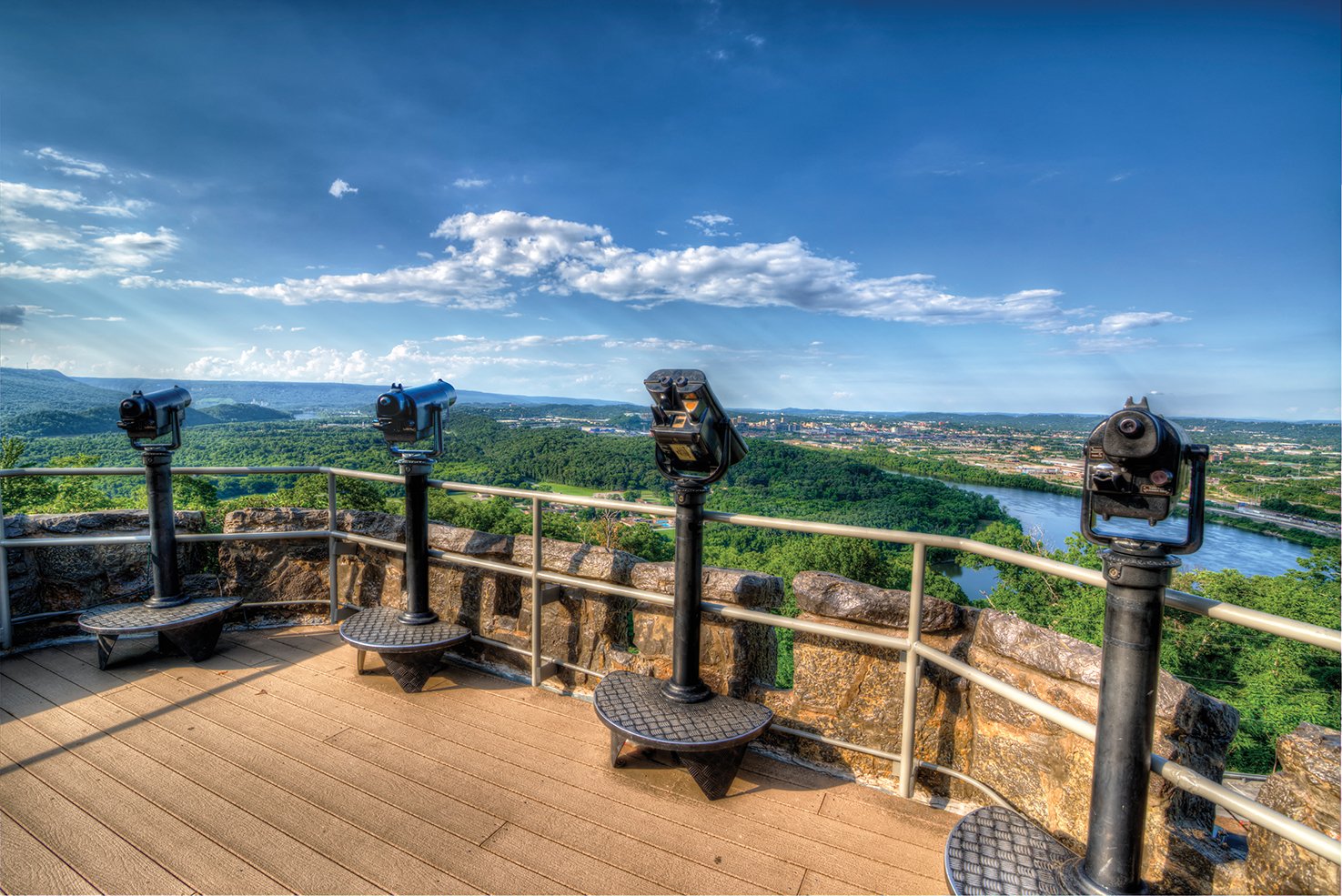 Ruby Falls Castle View 4 Viewfinders