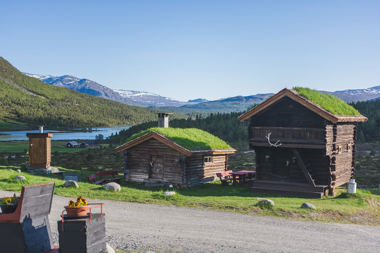 View of the national park from Hindsæter 