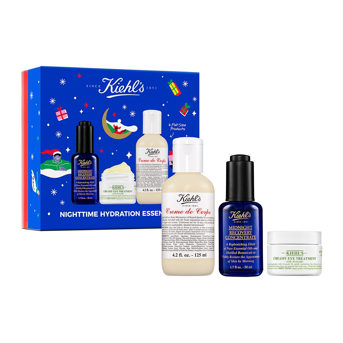 Kiehl's Holiday 2021 Nighttime Hydration essentials