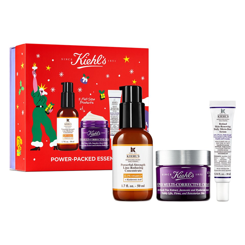 Kiehl's Holiday 2021 Power Packed essentials