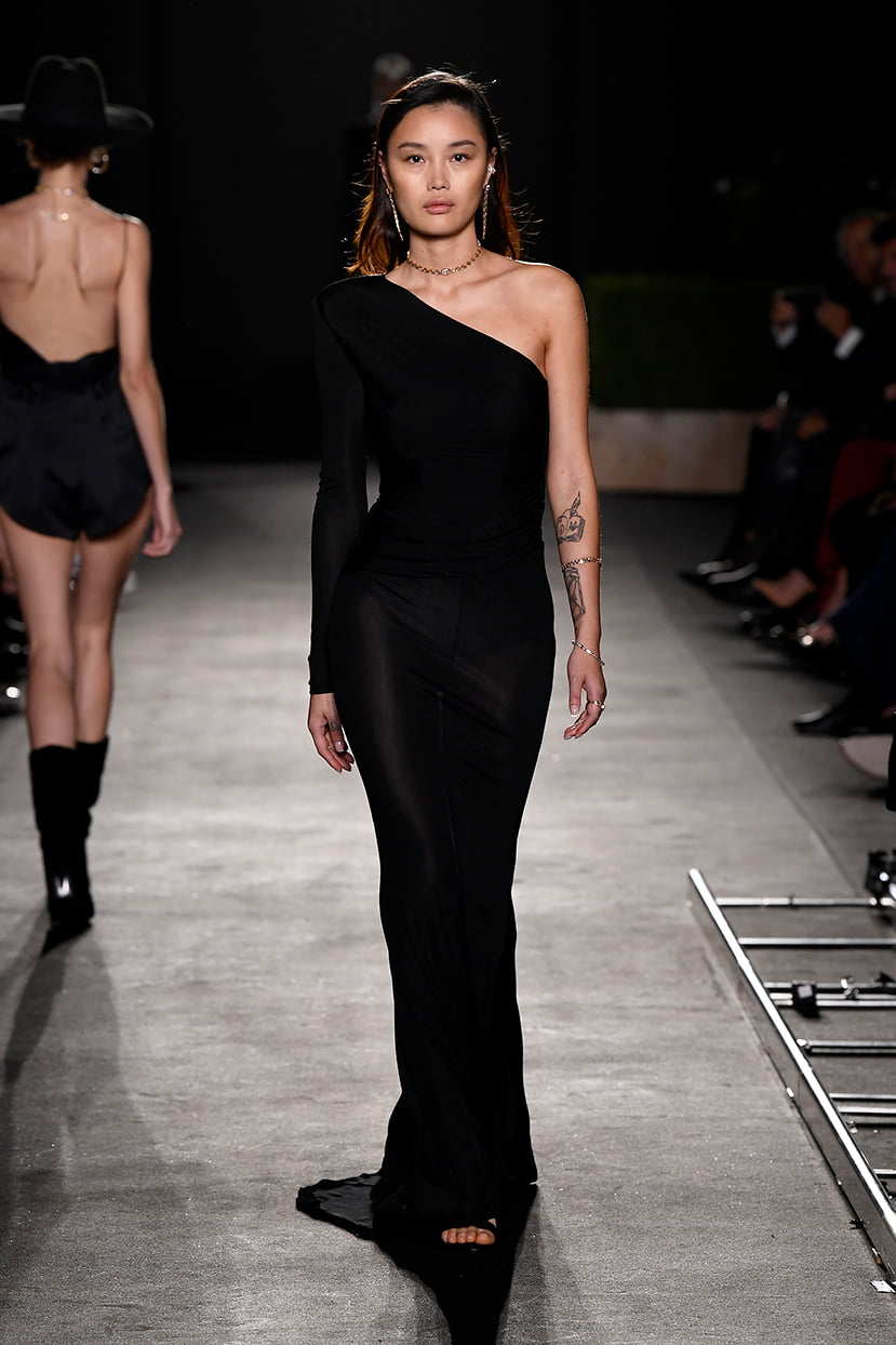 Model Mathilde for Messika by Kate Moss Fashion show