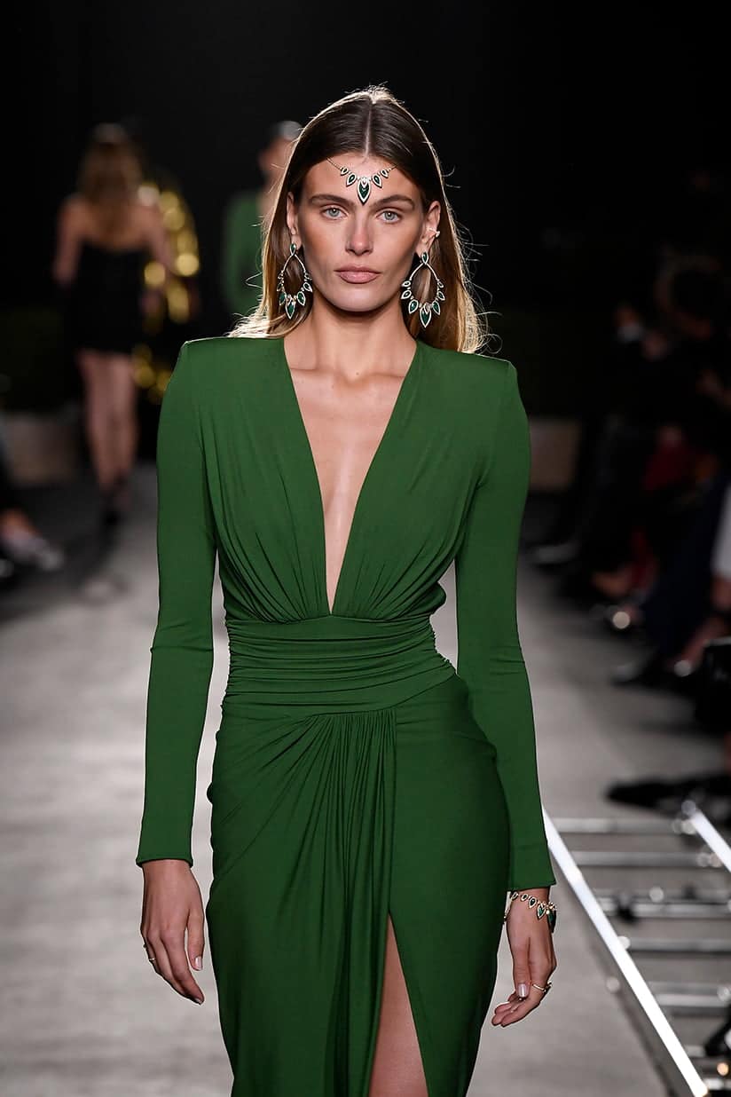 Messika by Kate Moss Fashion show - Colour Play Malachite