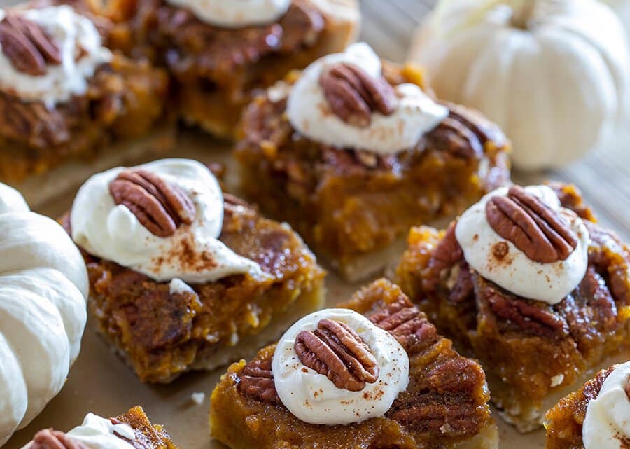 SNAP TASTE RECIPE Pumpkin Pecan Pie Bars